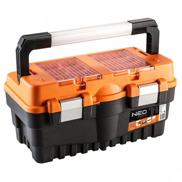 NEO TOOLS Εργαλειοθήκη με σκαφάκι 18" 84-102