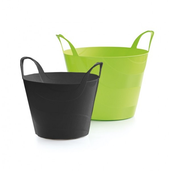 PROSPERPLAST Καλάθι Κήπου Billy Μαύρο 15lt IPBI340-S411