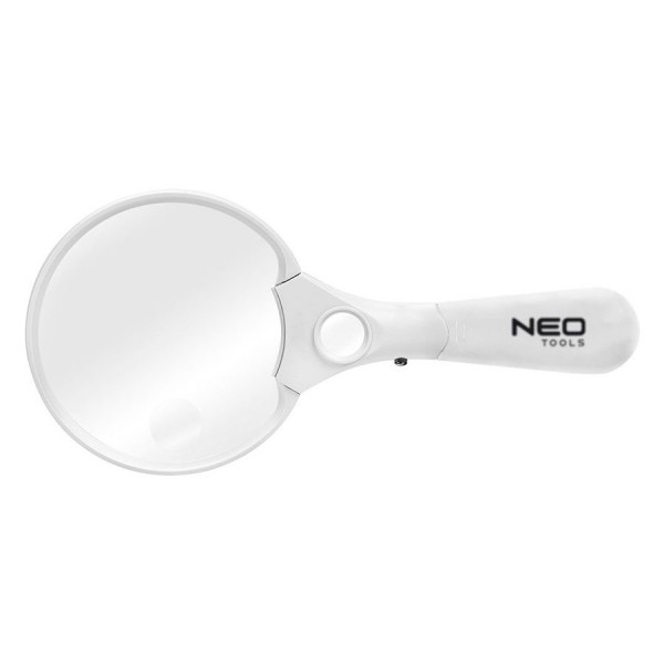NEO TOOLS Μεγεθυντικός φακός χειρός με LED 06-129
