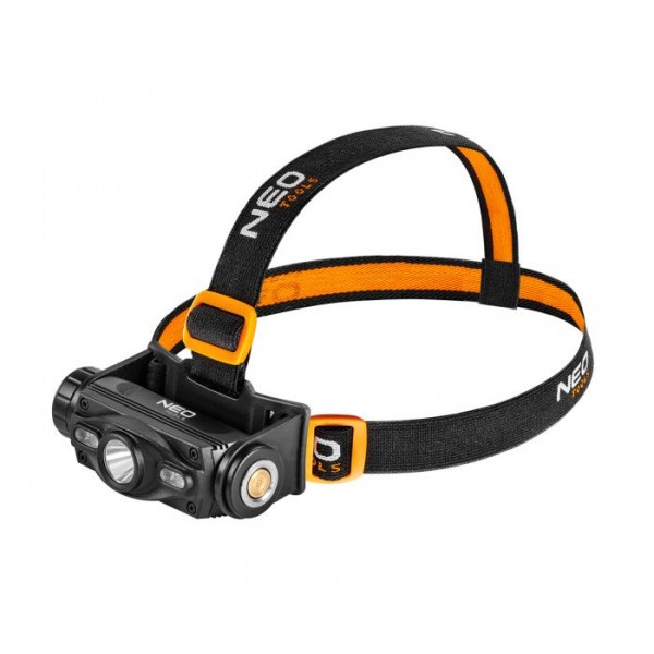 NEO TOOLS Επαναφορτιζόμενος Φακός Κεφαλής LED 1000 lumens 99-028