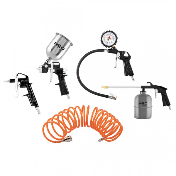NEO TOOLS Εργαλεία αέρος σετ 5 τεμ. 14-699